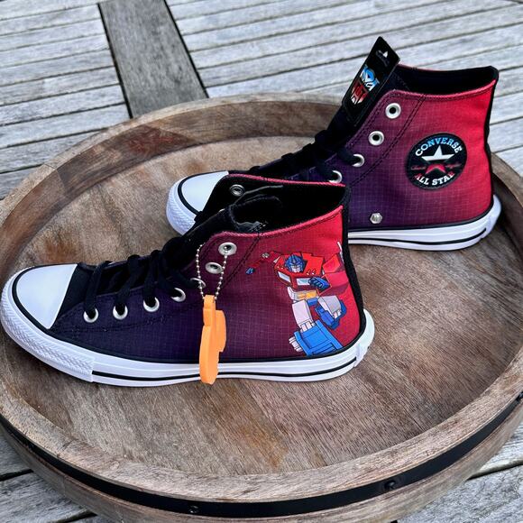 Converse x Transformers Chuck Taylor All Star High Mens Size 6 Autobots A11659C - Picture 4 of 12